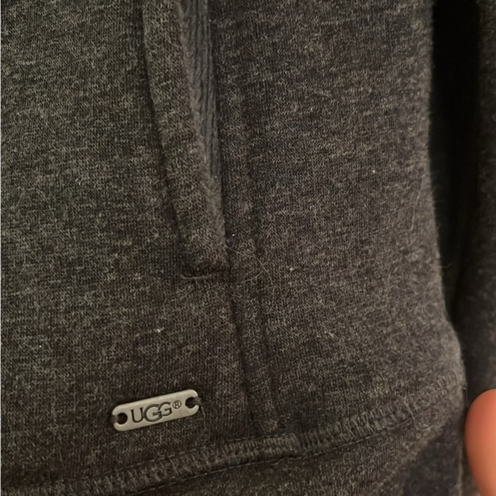 Ugg fleece lined zip up jacket - Picture 3 of 4